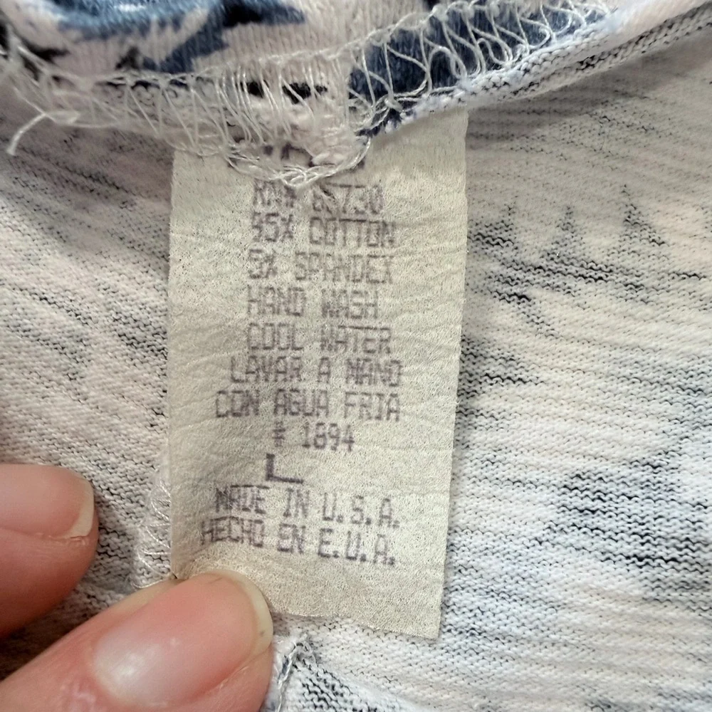 Vintage Daisy Floral Skort Dress Spaghetti Strap Made in USA Size L - Picture 6 of 7